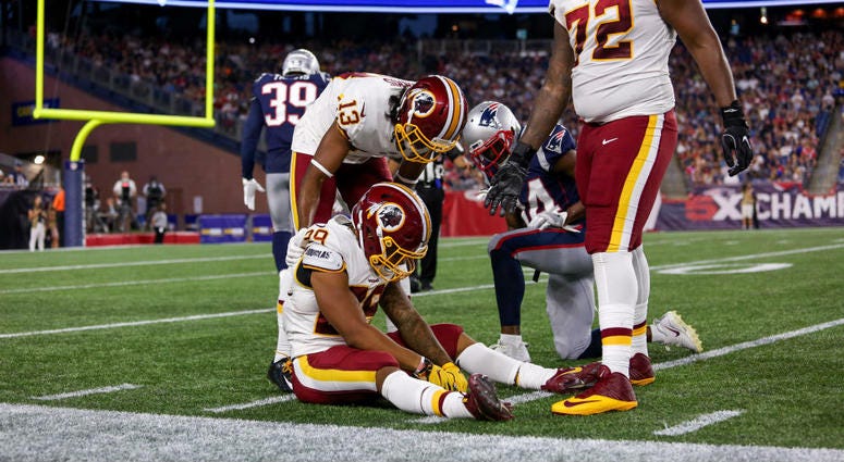 Redskins running back Derrius Guice. Derrius_Guice_Redskins