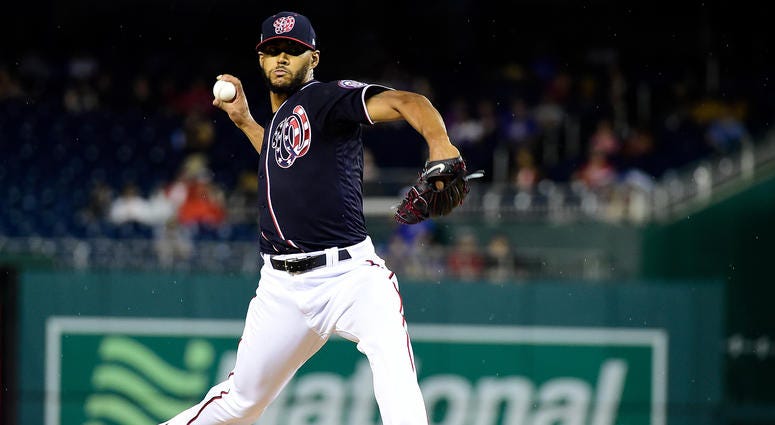 Joe Ross pitches for the Washington Nationals. Joe_Ross