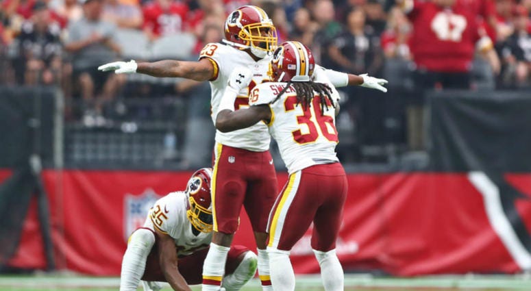 Redskins safety D.J. Swearinger. DJ_Swearinger_Redskins