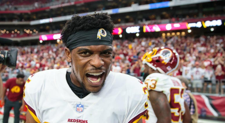 Redskins safety Montae Nicholson. Montae_Nicholson_Redskins