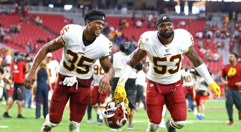Redskins linebacker Zach Brown. Zach_Brown_Redskins