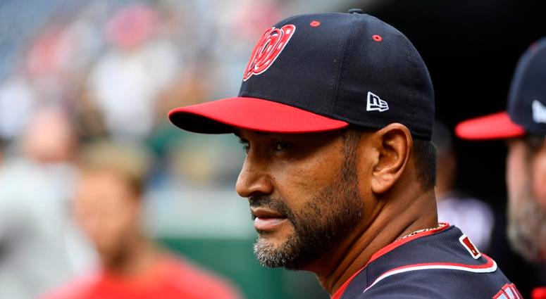 Nationals manager Dave Martinez Why Nationals may have the edge over Phillies in 2019