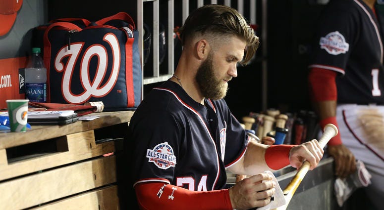 Bryce Harper of the Washington Nationals. Bryce_Harper