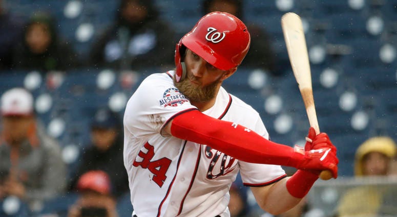 Bryce Harper of the Washington Nationals. Bryce_Harper