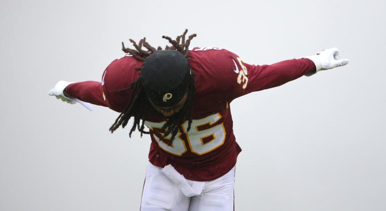 D.J. Swearinger of the Washington Redskins. DJ_Swearinger