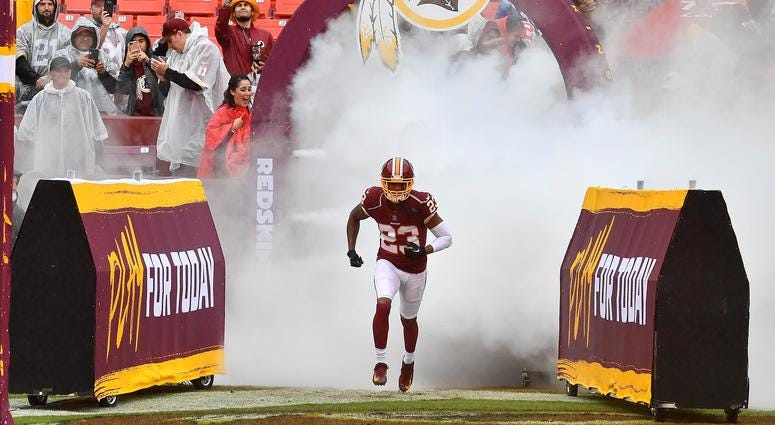 Quinton Dunbar of the Washington Redskins. Quinton_Dunbar