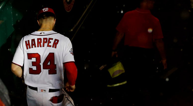 Bryce Harper of the Washington Nationals. Bryce_Harper