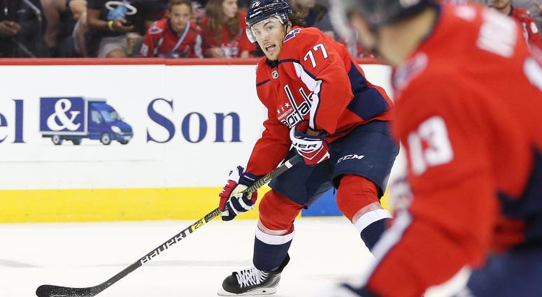 TJ Oshie of the Washington Capitals tj_oshie_caps