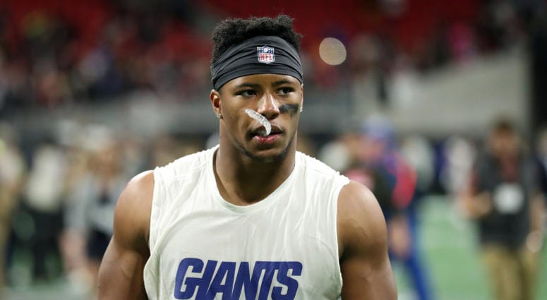 Saquon Barkley of the New York Giants saquon_barkley_giants