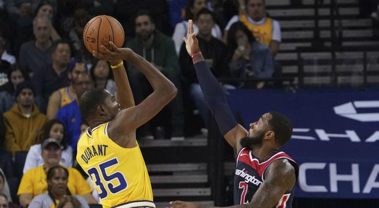 Kevin Durant scores 30 points against the Wizards. Kevin_Durant_Wizards