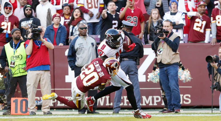 Julio Jones breaks away from Ha Ha Clinton-Dix for a fourth-quarter touchdown Ha-Ha-Clinton-Dix-Redskins