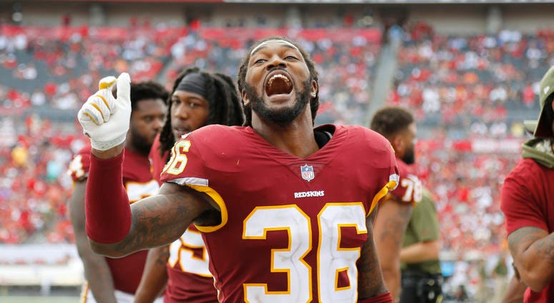 Washington Redskins safety D.J. Swearinger. Redskins release D.J. Swearinger