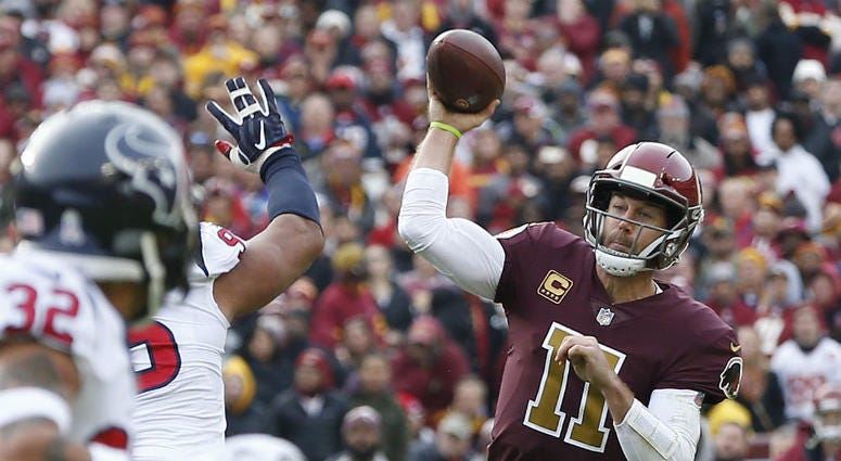 Redskins quarterback Alex Smith. Alex_Smith_Redskins