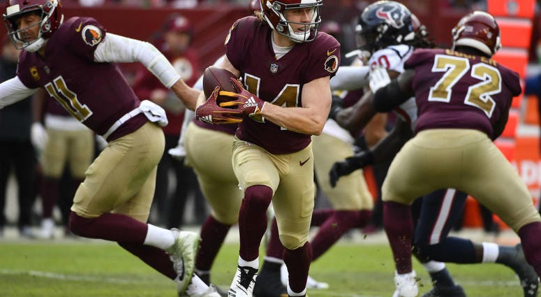 Redskins wide receiver Trey Quinn. Trey_Quinn_Redskins