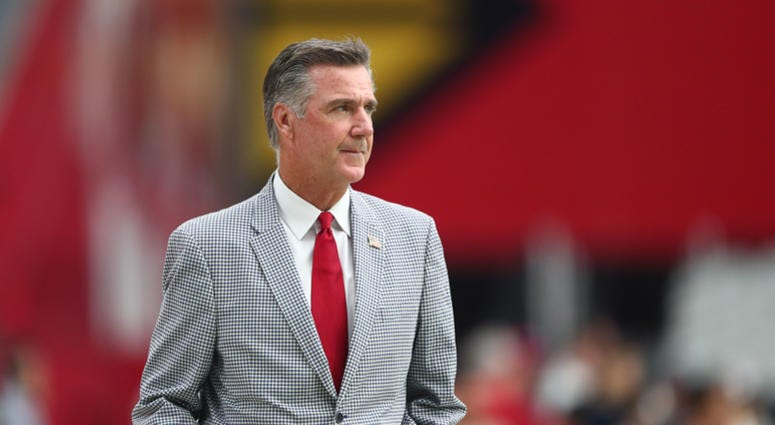 Redskins president Bruce Allen. Bruce_Allen_Sideline