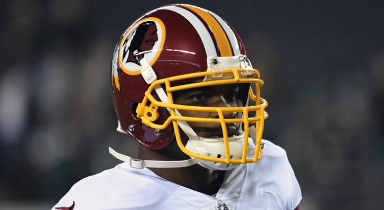 Adrian Peterson of the Washington Redskins adrian_peterson_redskins
