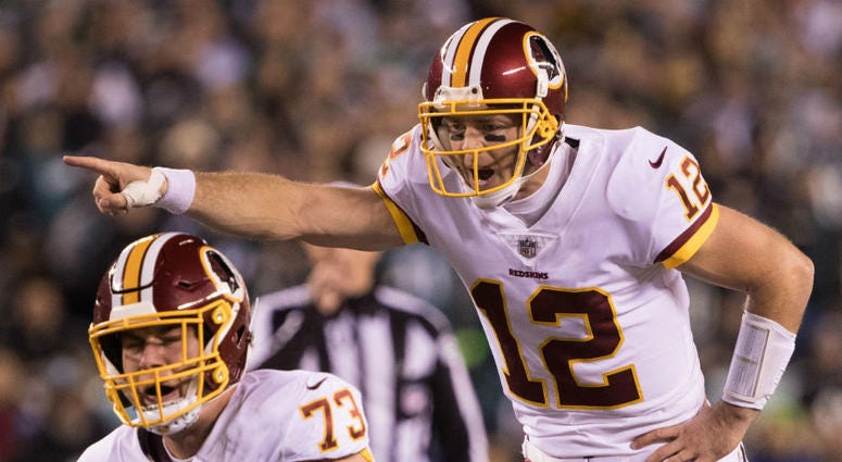 Redskins quarterback Colt McCoy. Colt_McCoy_Redskins
