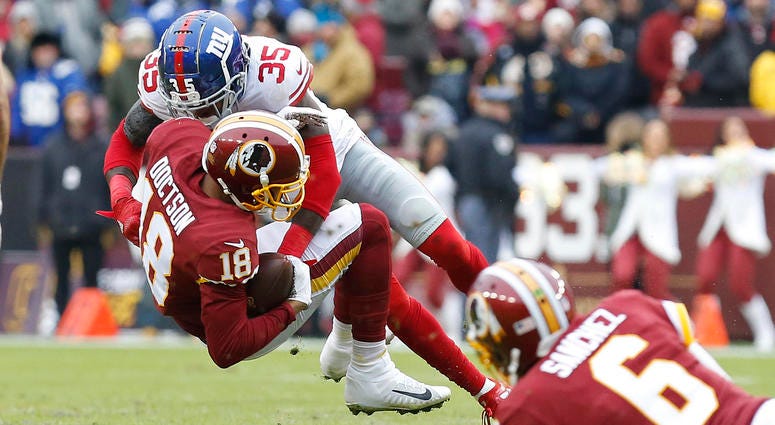 The Washington Redskins hosted the New York Giants. redskins_giants