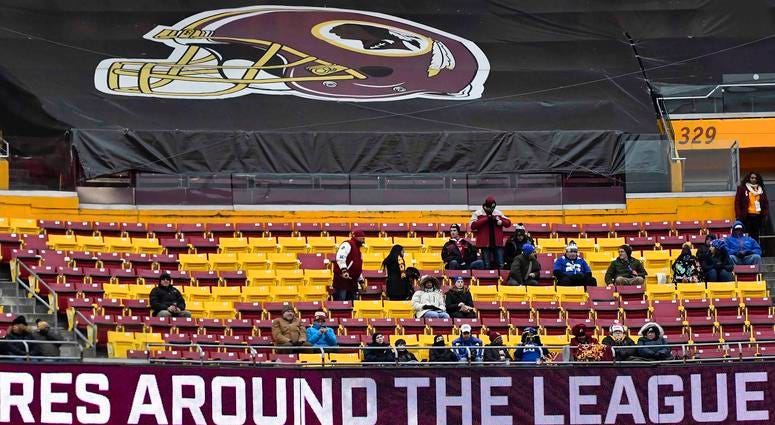 View of club level seats at FedEx Field FedEx_Field_Fans
