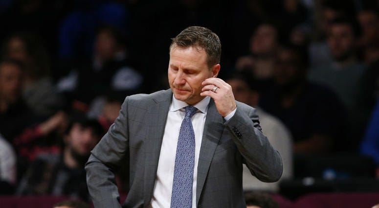 Washington Wizards head coach Scott Brooks. Wizards_Scott_Brooks