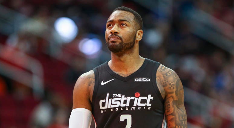 John Wall of the Washington Wizards. John_Wall_Wizards