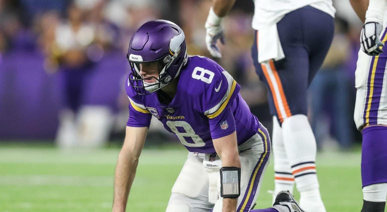 Former Redskins QB Kirk Cousins. Kirk_Cousins_Vikings