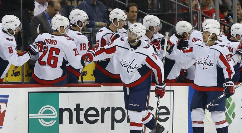 Caps forward Brett Connolly celebrates after scoring a goal vs. the Devils. Washington Capitals forward Brett Connolly won't attend the team's White House visit.