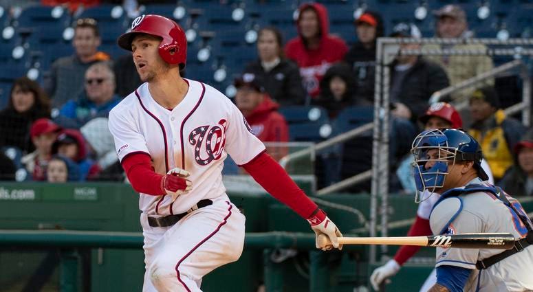 Trea Turner of the Washington Nationals trea_turner_mets