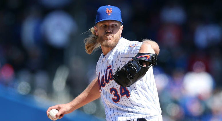 Mets starter Noah Syndergaard has very nice hair. Most people say so. Noah Syndergaard hammers back at Grant Paulsen over hair insult.
