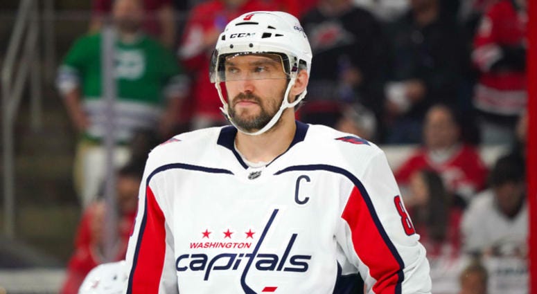 Alex Ovechkin OK after injury scare. Alex Ovechkin OK after injury scare during scrimmage