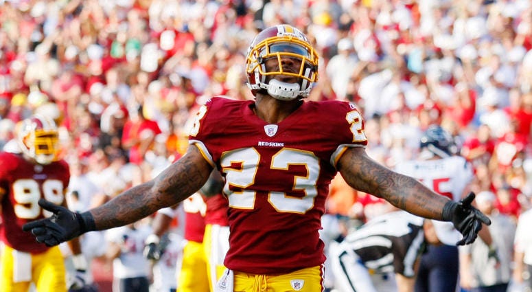 DeAngelo Hall on the Washington Redskins. DeAngelo_Hall