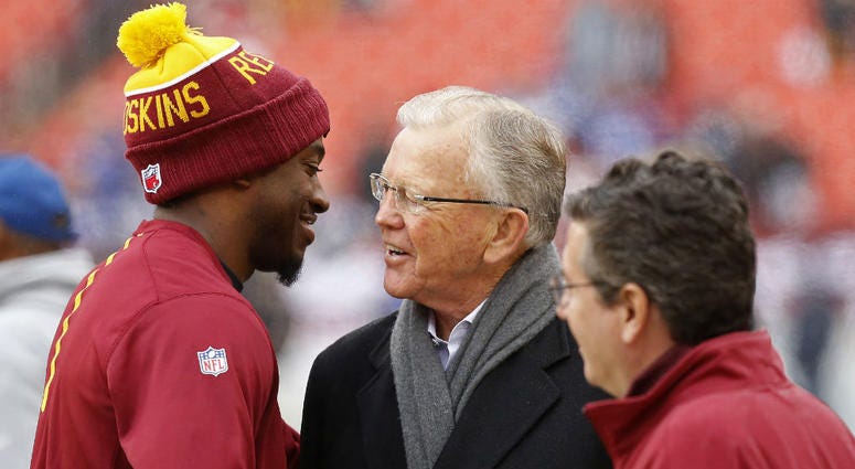 Former Redskins head coach Joe Gibbs. Joe_Gibbs_Redskins