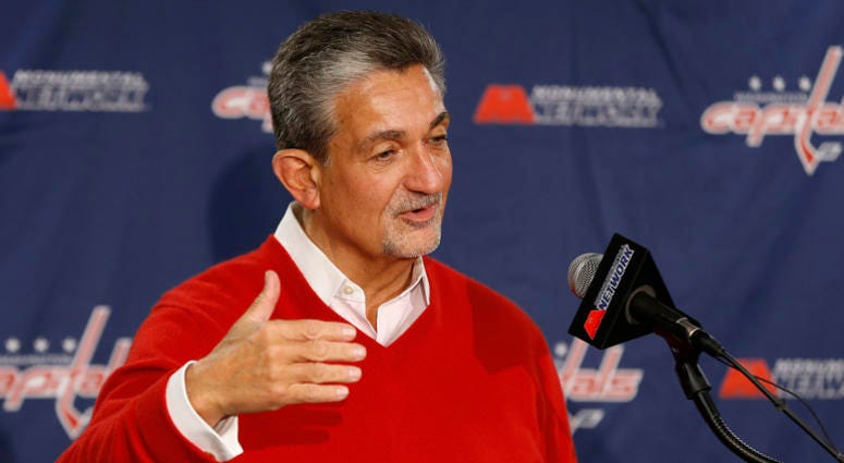 Wizards and Capitals owner Ted Leonsis speaks at a press conference. Ted_Leonsis