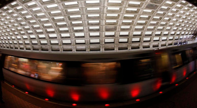 A general view of a D.C. Metro station DC_Metro