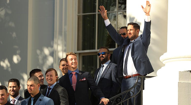 Yan Gomes – Nationals' White House Visit Yan Gomes – Nationals' White House Visit