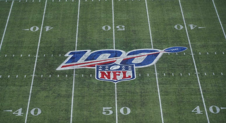 NFL 100 Logo