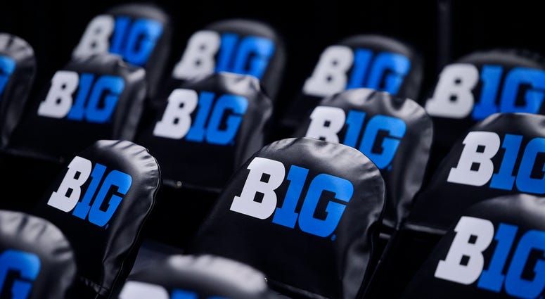 Empty seats at the now cancelled Big Ten Tournament