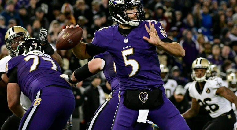 NFL: New Orleans Saints at Baltimore Ravens