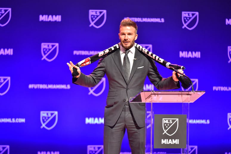 David Beckham MLS In Miami Darlene Evans