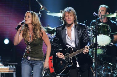 Jon Bon Jovi and Jennifer Nettles
