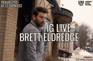 Brett Eldredge IG Live