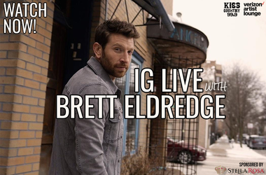 Brett Eldredge IG Live Watch Now