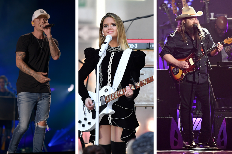 Kane Brown, Maren Morris and Chris Stapleton Kane Brown, Maren Morris and Chris Stapleton
