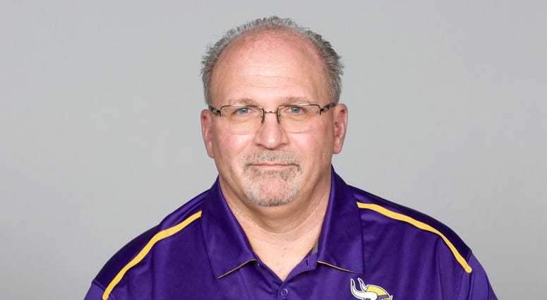 s Tony Sparano of the Minnesota Vikings NFL football team. Sparano has died at the age of 56. The Vikings say he died early Sunday, July 22, 2018 but did not give a cause of death. He had been the Vikings' offensive line coach since 2016. Sparano began his NFL coaching career in 1999 and had stints as a head coach with the Miami Dolphins and Oakland Raiders.