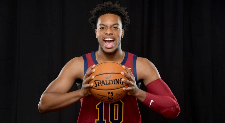NDEPENDENCE, OHIO - SEPTEMBER 30: Darius Garland #10 of the Cleveland Cavaliers during Cleveland Cavaliers Media Day at Cleveland Clinic Courts on September 30, 2019 in Independence, Ohio. NDEPENDENCE, OHIO - SEPTEMBER 30: Darius Garland #10 of the Cleveland Cavaliers during Cleveland Cavaliers Media Day at Cleveland Clinic Courts on September 30, 2019 in Independence, Ohio.