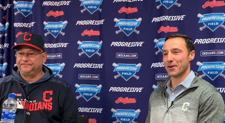 Chris Antonetti and Terry Francona Chris Antonetti and Terry Francona
