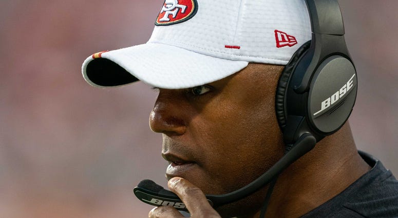 Browns defensive coordinator Joe Woods