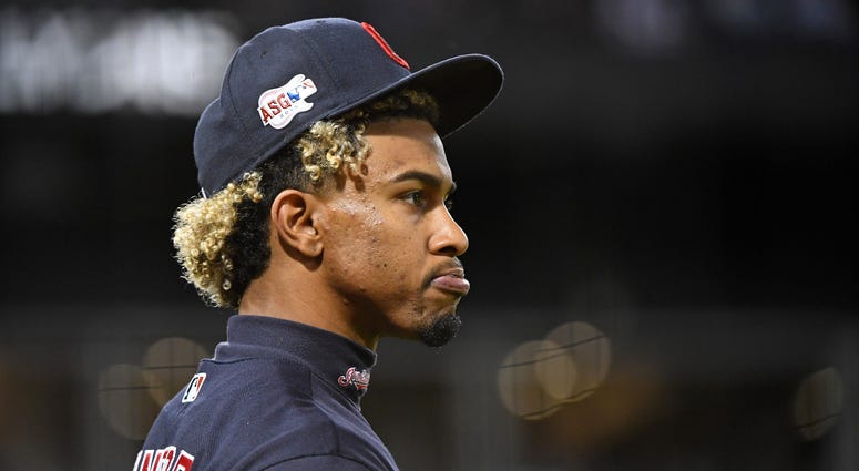 Indians shortstop Francisco Lindor