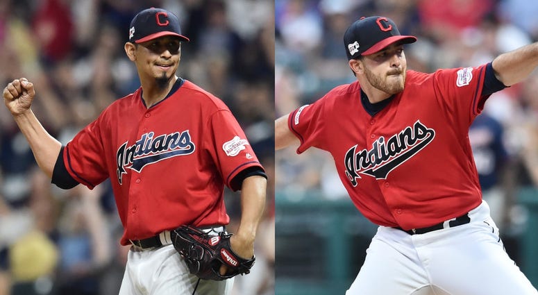 Aaron Civale Carlos Carrasco Aaron Civale Carlos Carrasco
