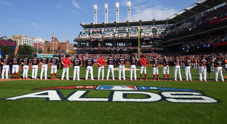 Indians ALDS lineup